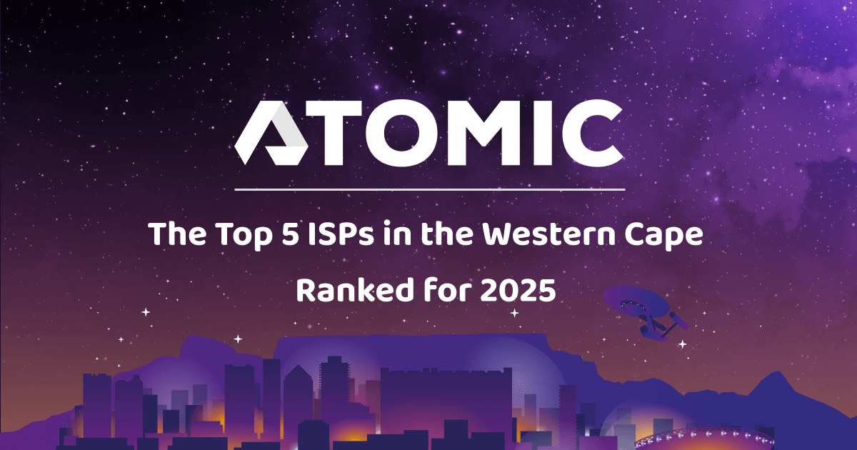 The Top 5 ISPs in the Western Cape (Ranked for 2025)